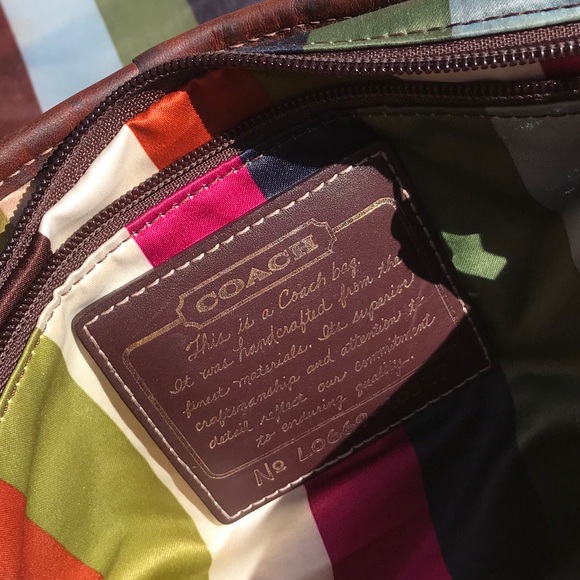 Coach Whitney Leather Satchel Purse Bag Authentic - Picture 5 of 9